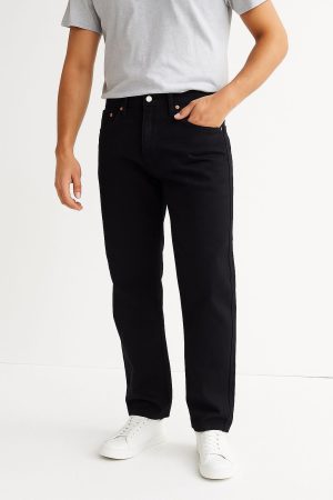 Levi’s Men’s 501® Men’s Classic Black Straight Fit Jeans