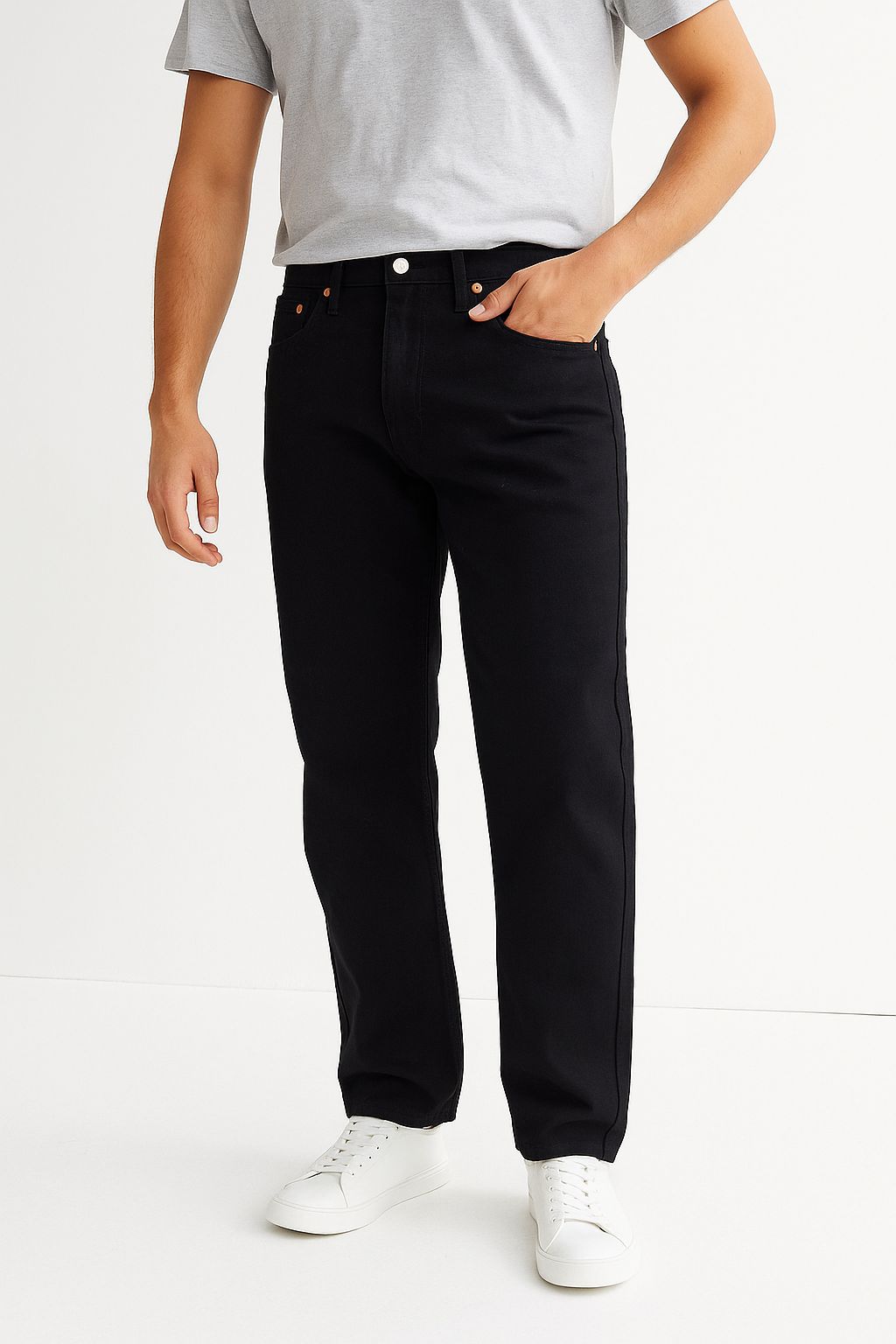 Levi’s Men’s 501® Men’s Classic Black Straight Fit Jeans